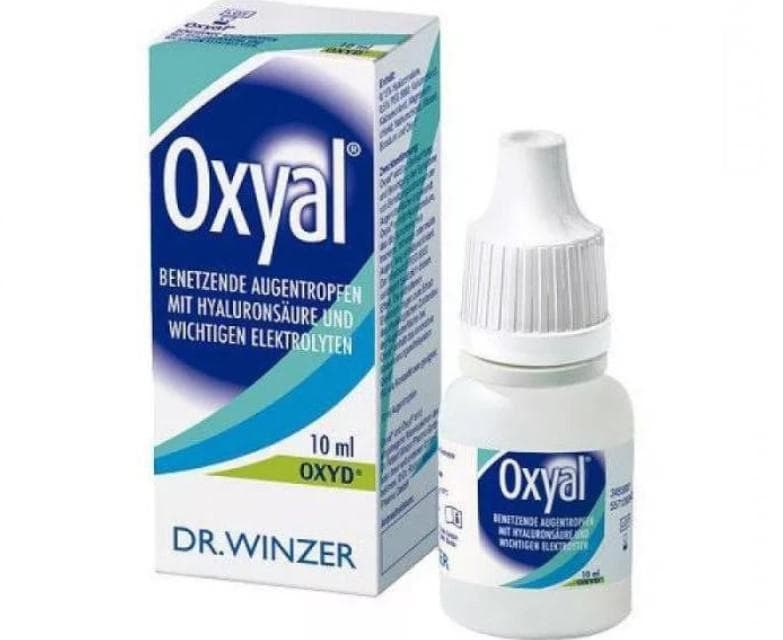 Глазные капли Oxyal
